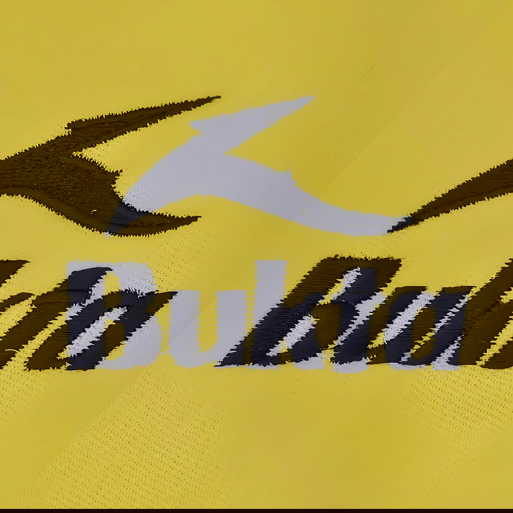 BUKTA Track Top Yellow with Navy Panels/Cuffs/W'Band