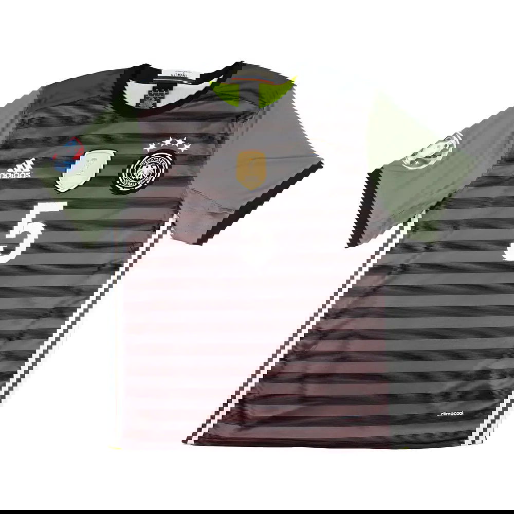 Germany 2016-18 Away Shirt (Hummels #5) (S) (Excellent)