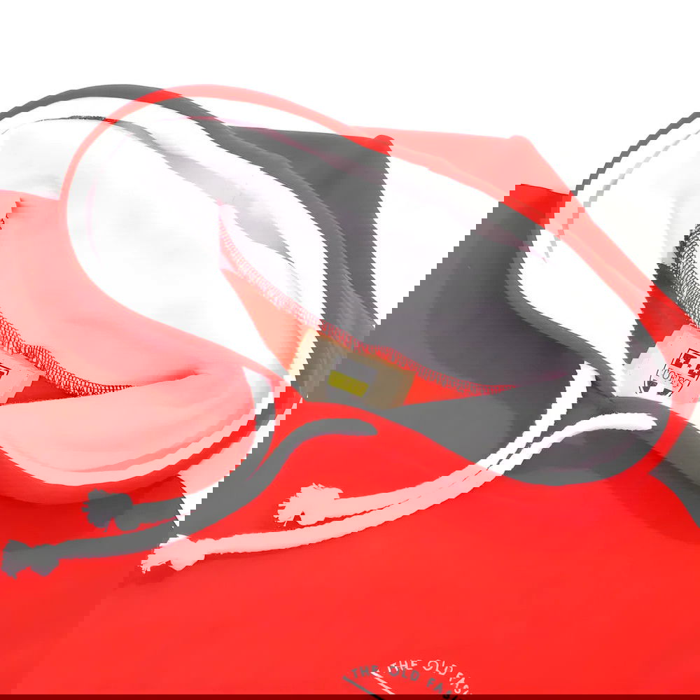 The Old Fashioned Football Shirt Co. Hoodie - Red/White