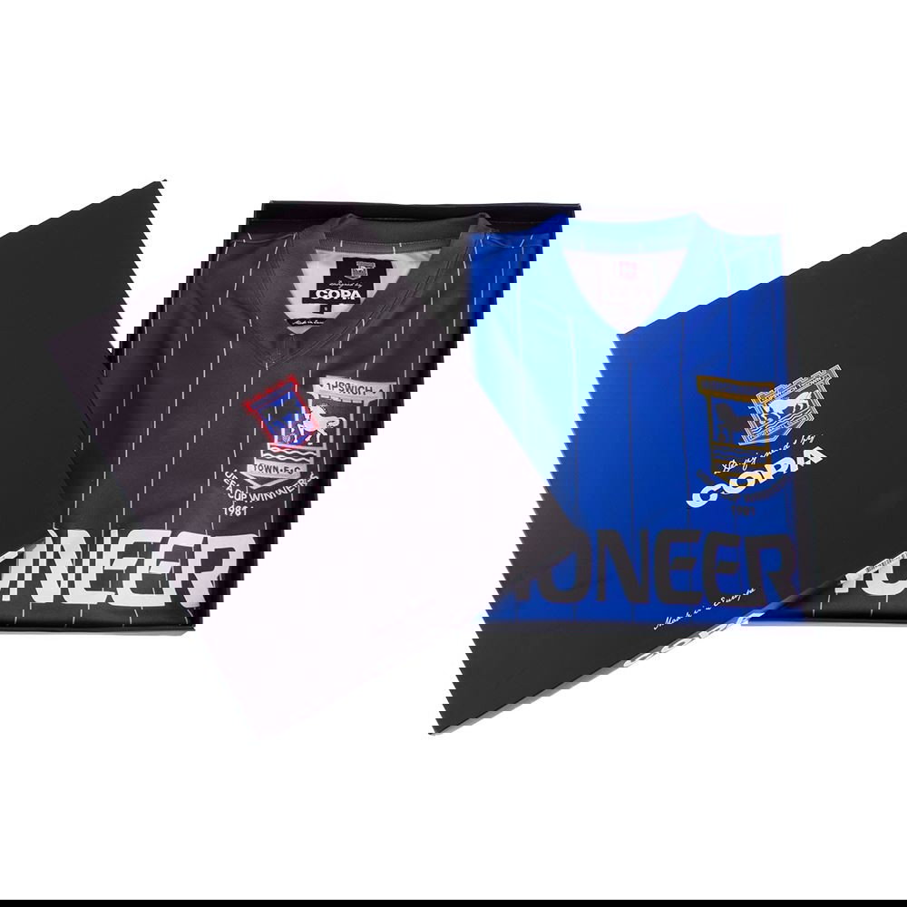 Ipswich Town FC 1981 - 82 LS Retro Shirt (Butcher 6)