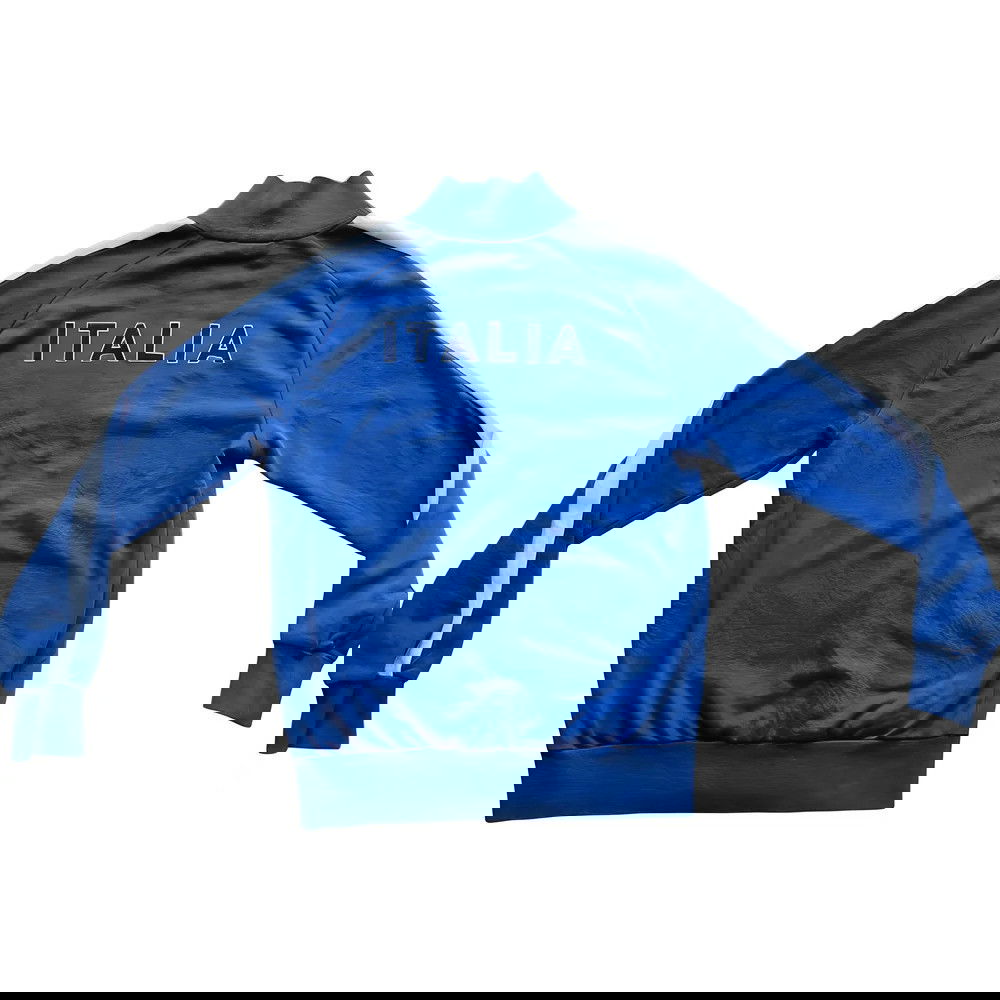 Italy Puma Long Sleeve Tracksuit Zip Top (M) (Excellent)