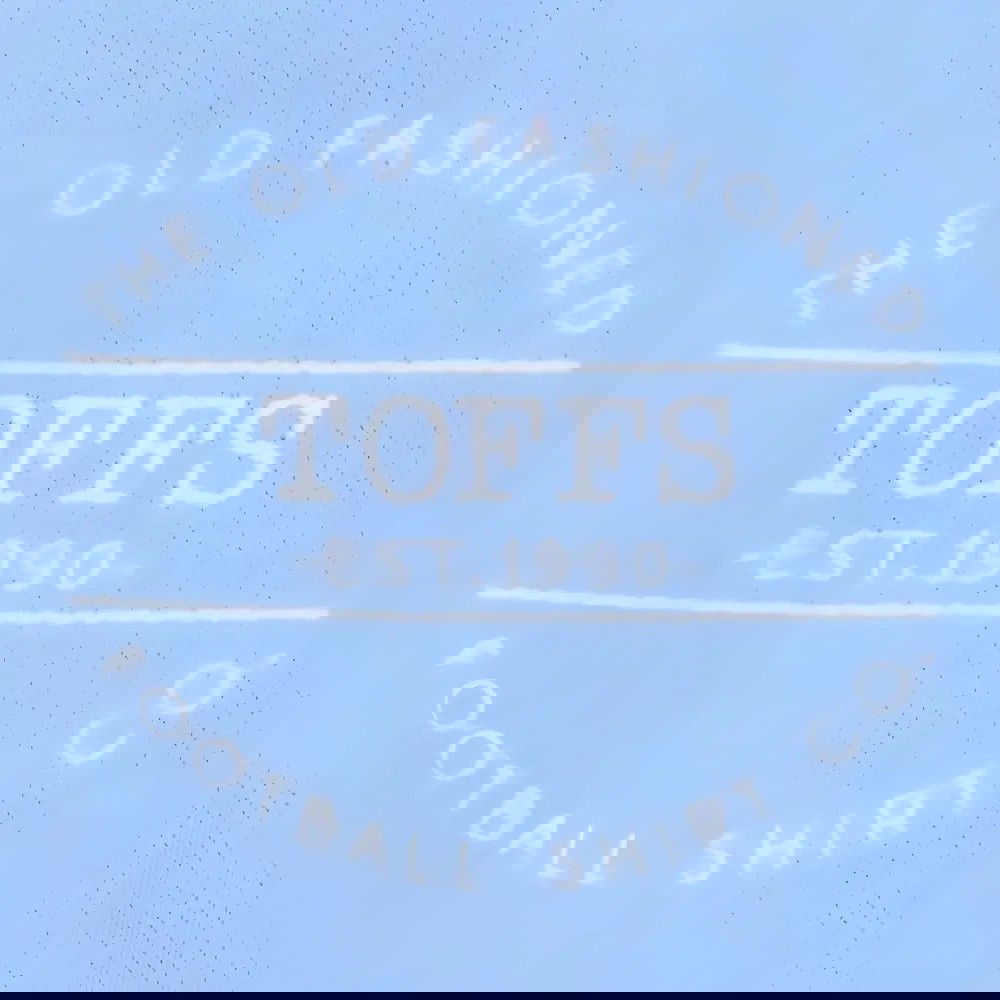 The Old Fashioned Football Shirt Co. - Sky/White Track Top