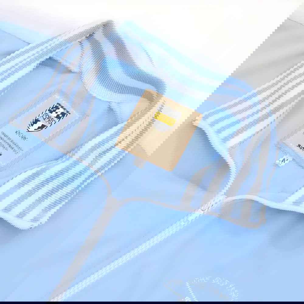 The Old Fashioned Football Shirt Co. - Sky/White Track Top