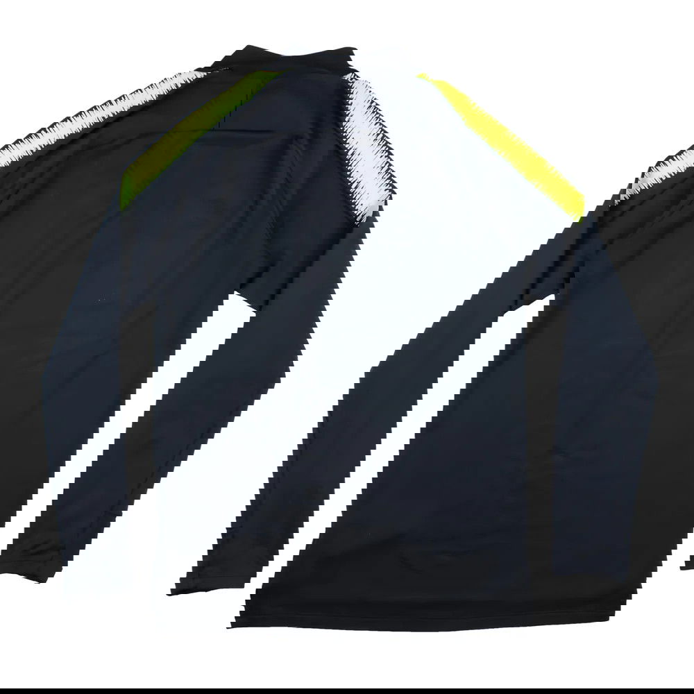 Manchester City 2018-19 Nike Long Sleeve Tracksuit Top (S) (Very Good)