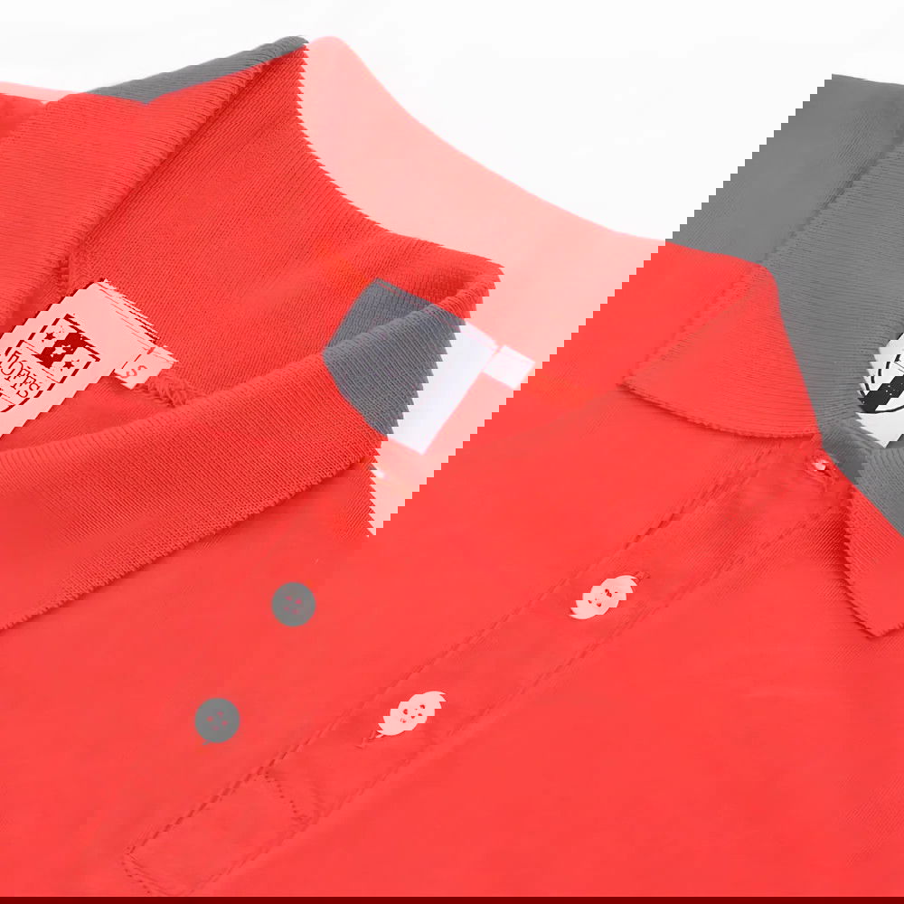 TOFFS Est 1990 Red Polo Shirt