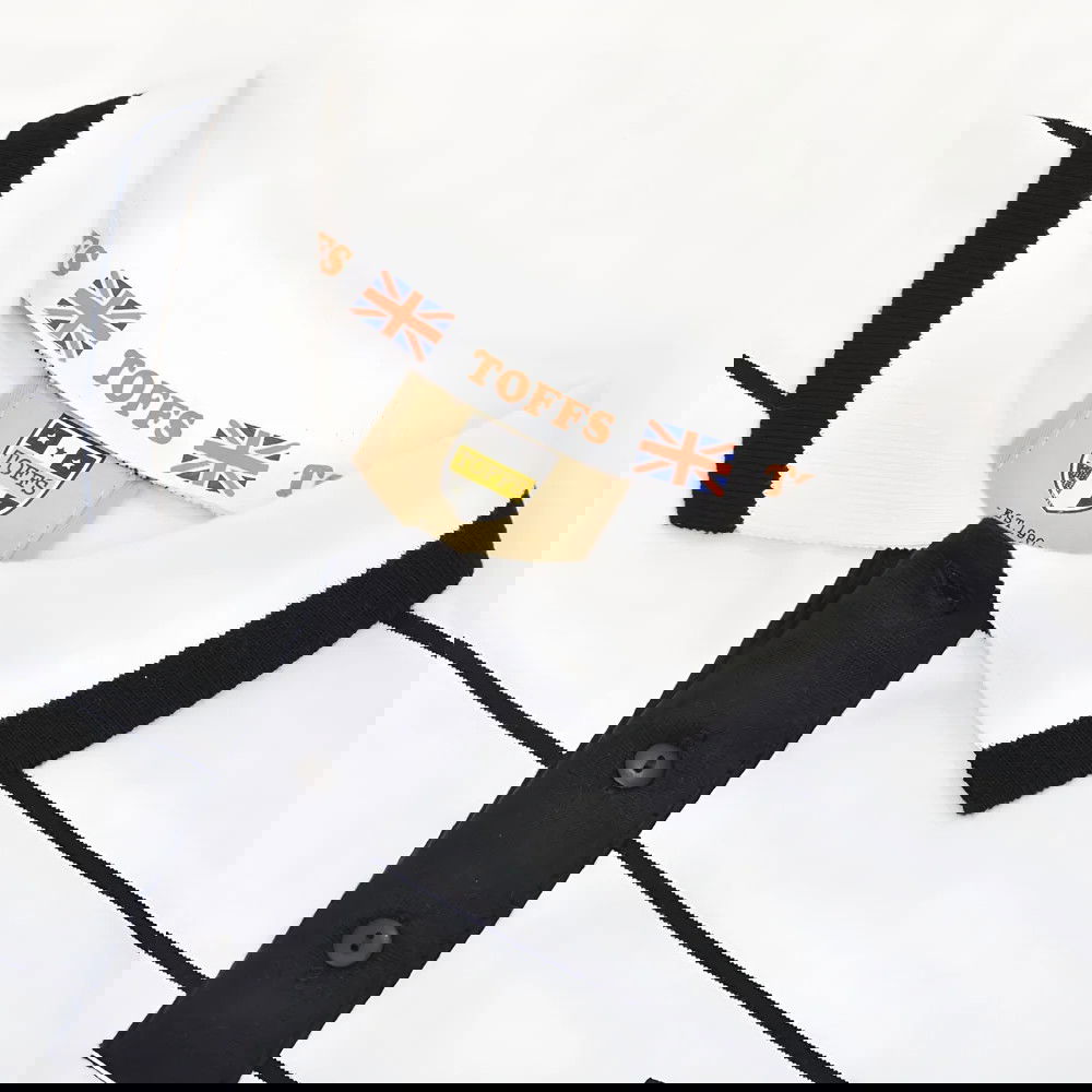 TOFFS Est 1990 Striped Polo Shirt