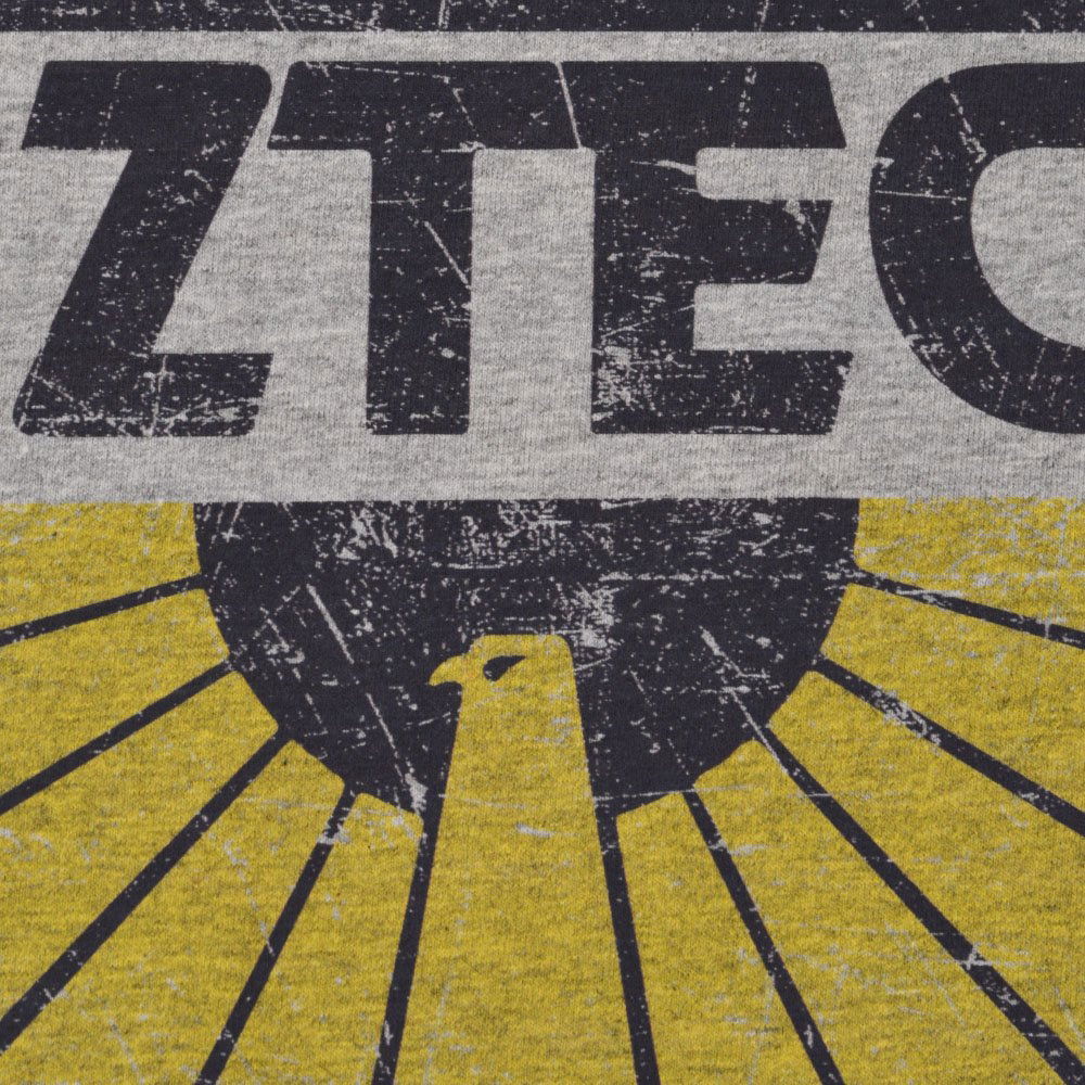Los Angeles Aztecs Vintage Logo - Grey T-Shirt