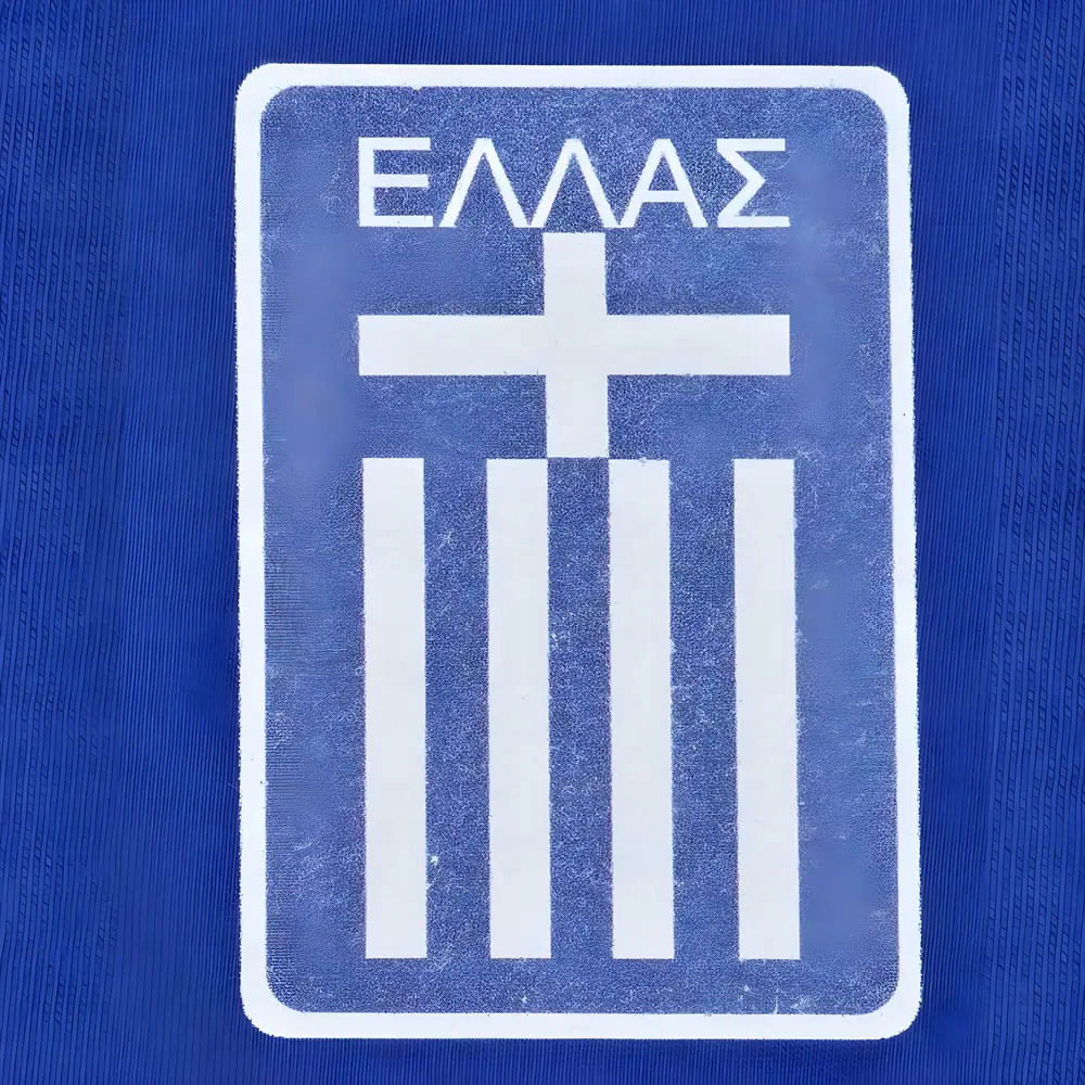 Greece 12th Man - Royal/White T-Shirt