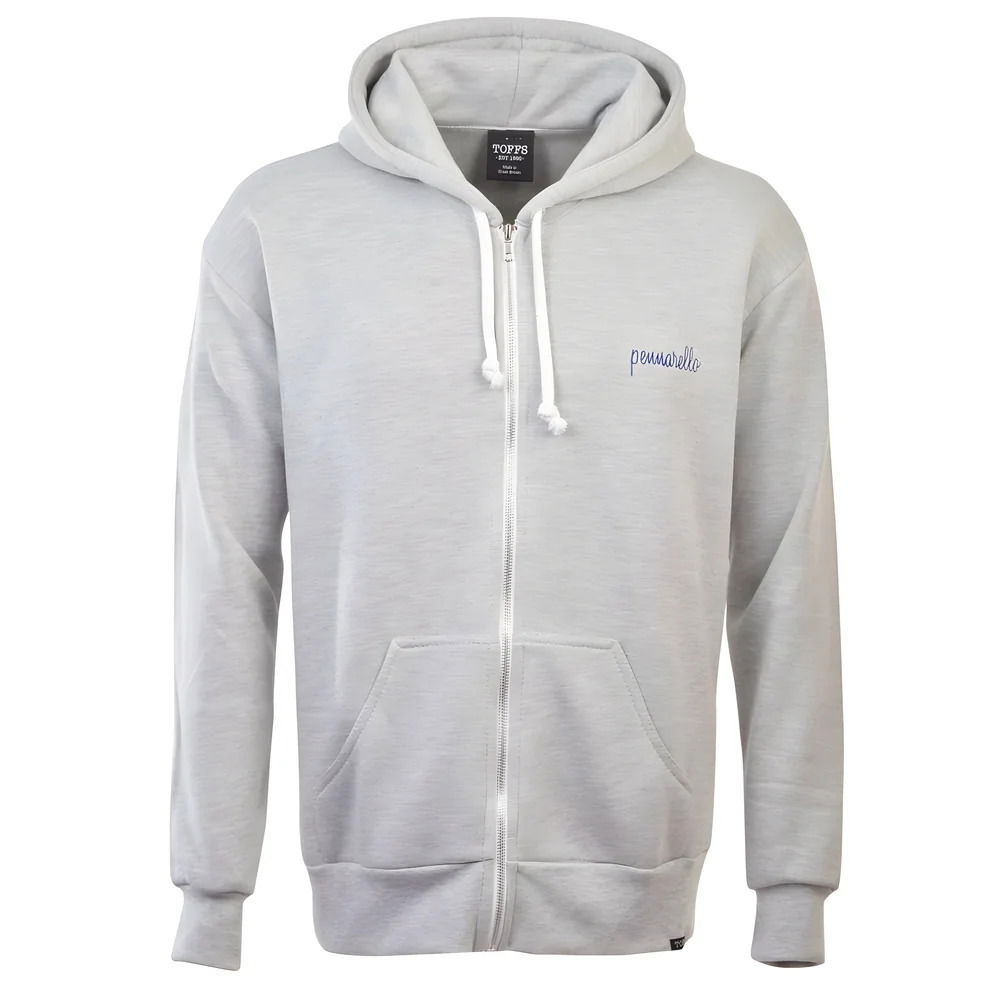 Pennarello: LPFC Maradona Zipped Hoodie - Light Grey
