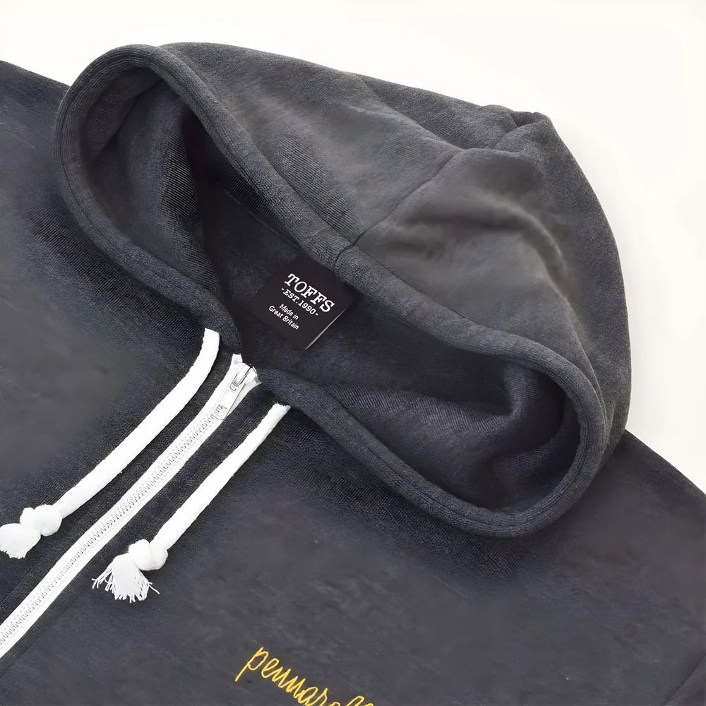 Pennarello: LPFC Socrates Zipped Hoodie - Charcoal