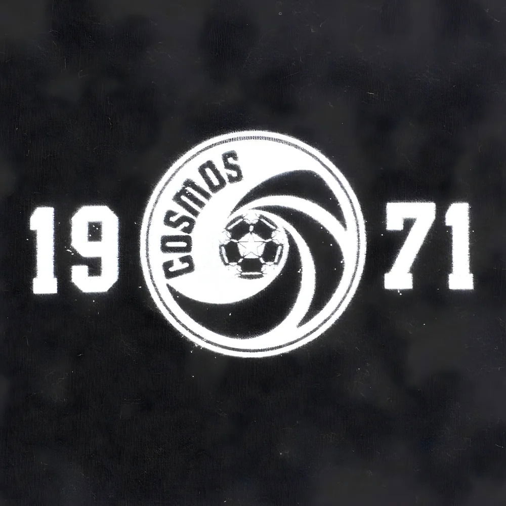 NASL: New York Cosmos 1971 Zipped Hoodie - Black