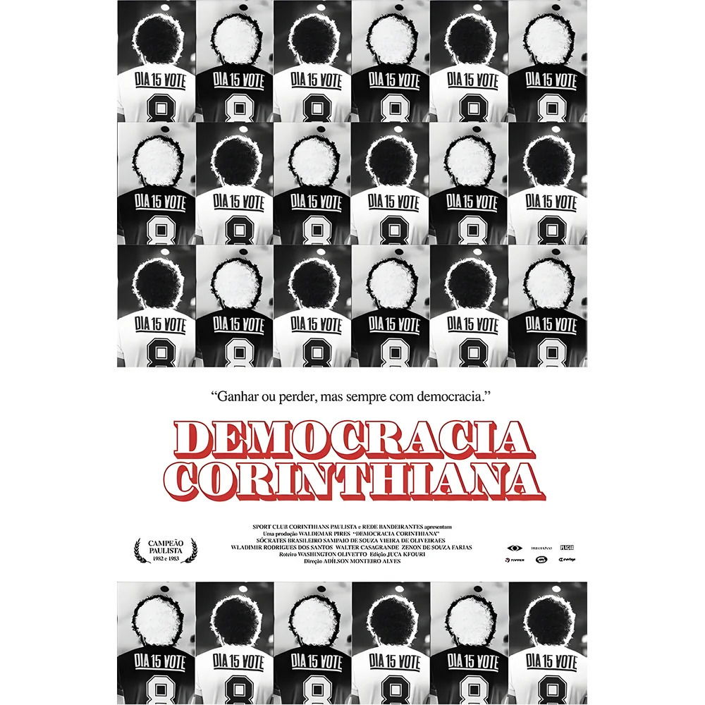 Pennarello: Democracia Corinthiana 1983 - White