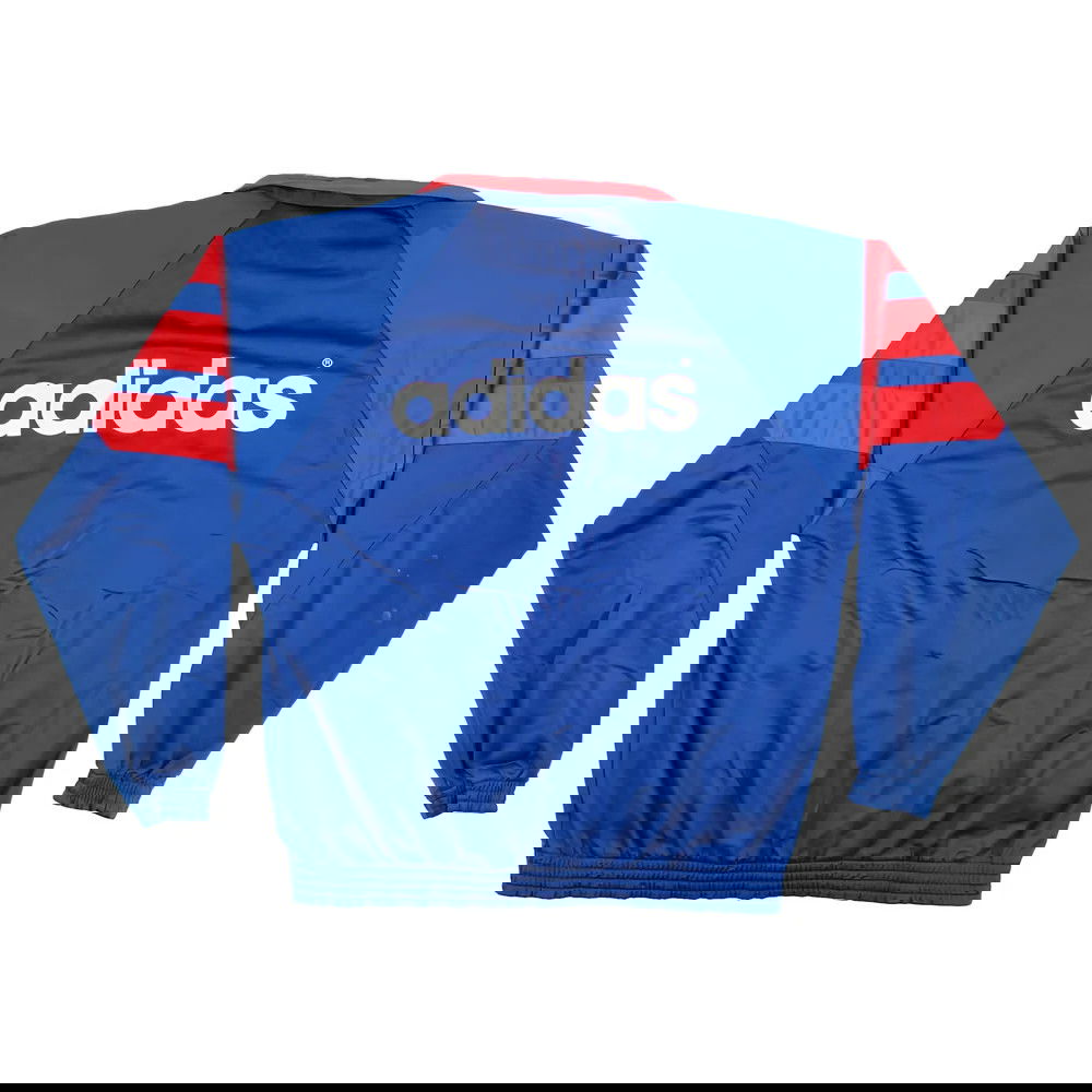 Rangers 1992-94 Long Sleeve Adidas Tracksuit Top (L) (Very Good)