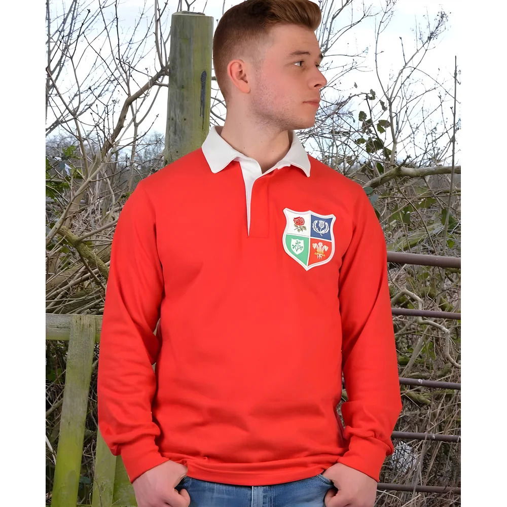 British & Irish Lions 1970s Vintage Rugby Shirt