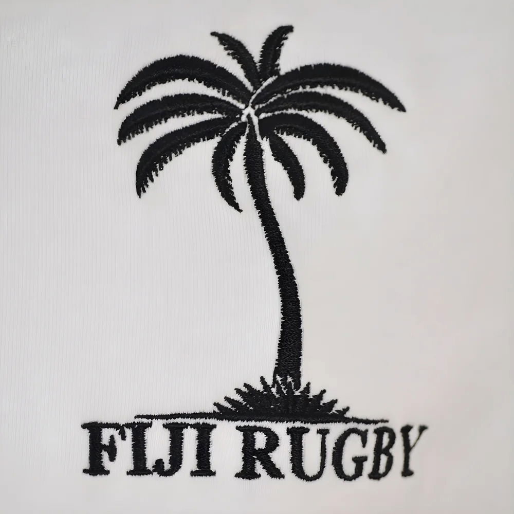 Fiji 1970 Vintage White Rugby Shirt