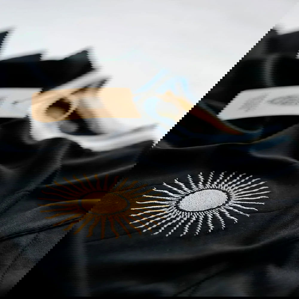 Vintage Argentina El Sol Negro Away Soccer Jersey