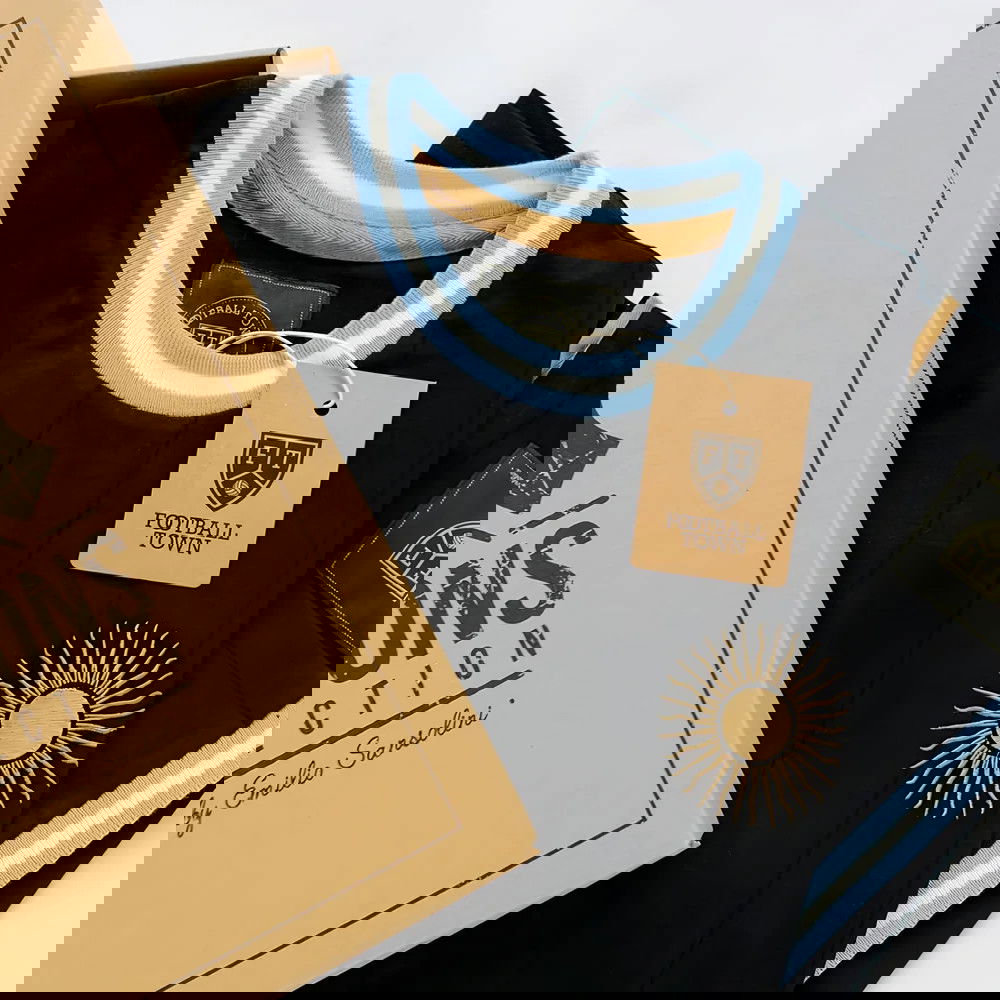 Vintage Argentina El Sol Negro Away Soccer Jersey