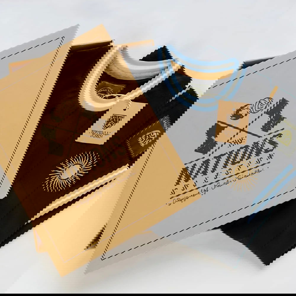 Vintage Argentina El Sol Negro Away Soccer Jersey