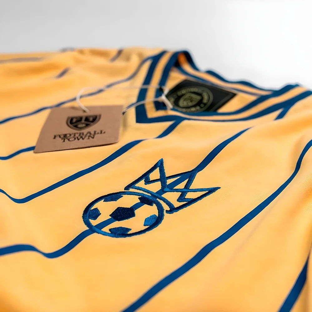 Vintage Ukraine Tryzub Soccer Shirt