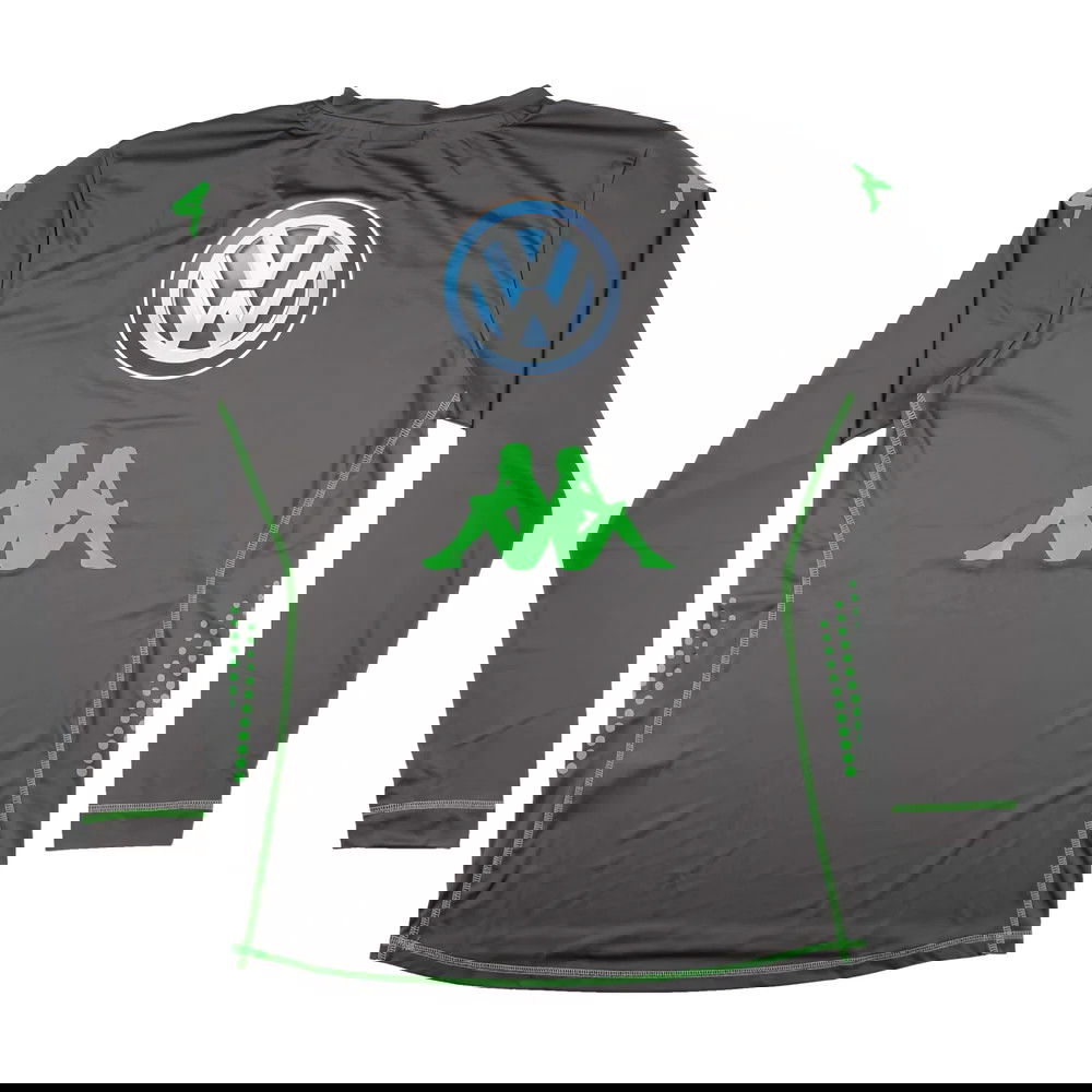 Wolfsburg 2014-16 Kappa Long Sleeve Training Top (L) (Excellent)