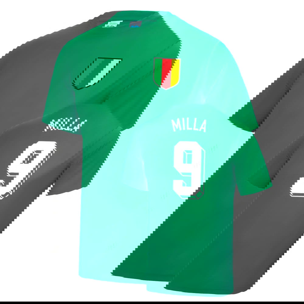 Roger Milla Cameroon World Cup Football T Shirt