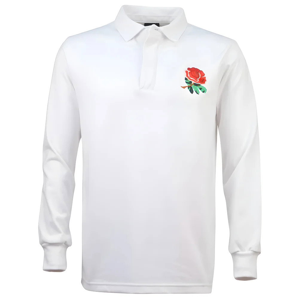 England 1980's Vintage Kids Rugby Shirt (Your Name)