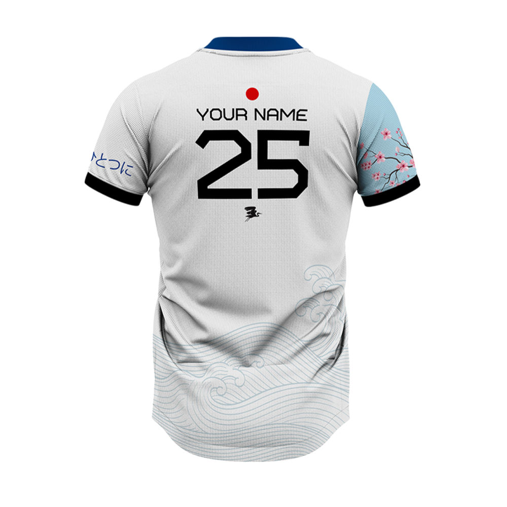 Japan Rising Sun Away Supporter Jersey kids Kids Short Sleeve