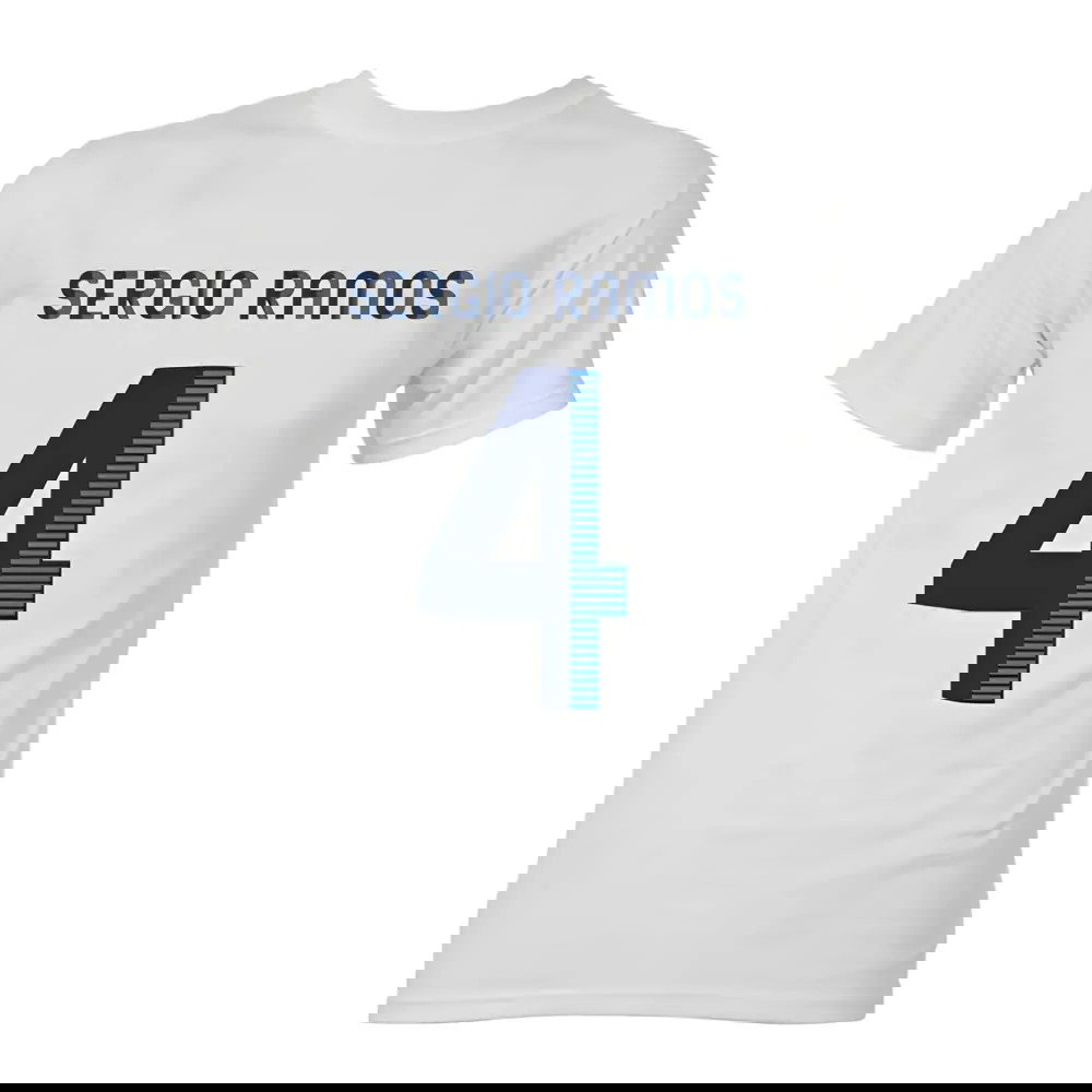 Sergio Ramos Real Madrid Hero T-Shirt (White)