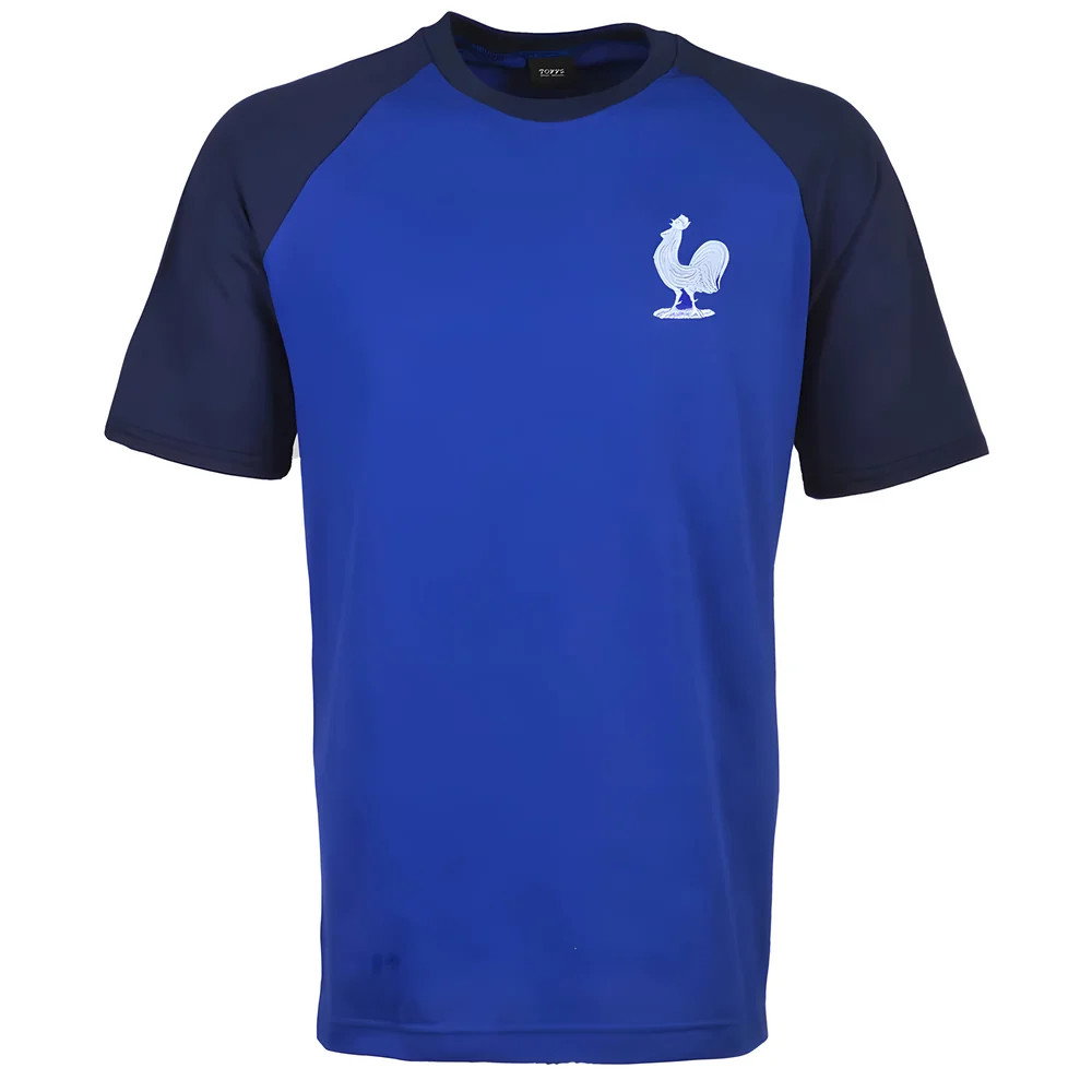 Kids France Raglan Sleeve Royal/Navy T-Shirt (Your Name)