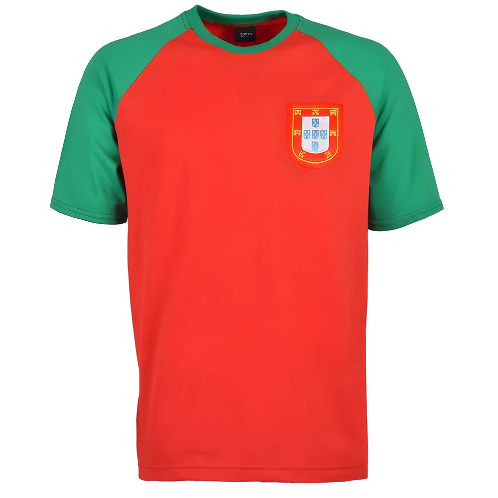 Kids Portugal Raglan Sleeve Red/Green T-Shirt