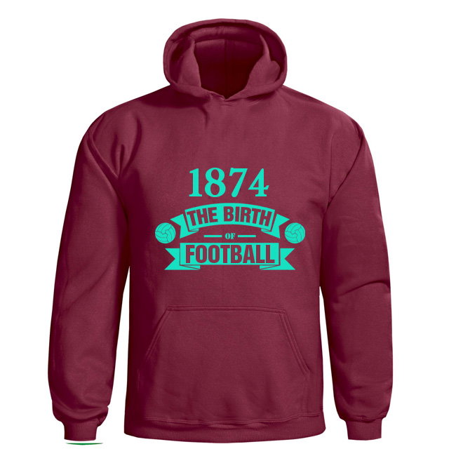 Aston Villa Birth Of Football Hoody (claret)