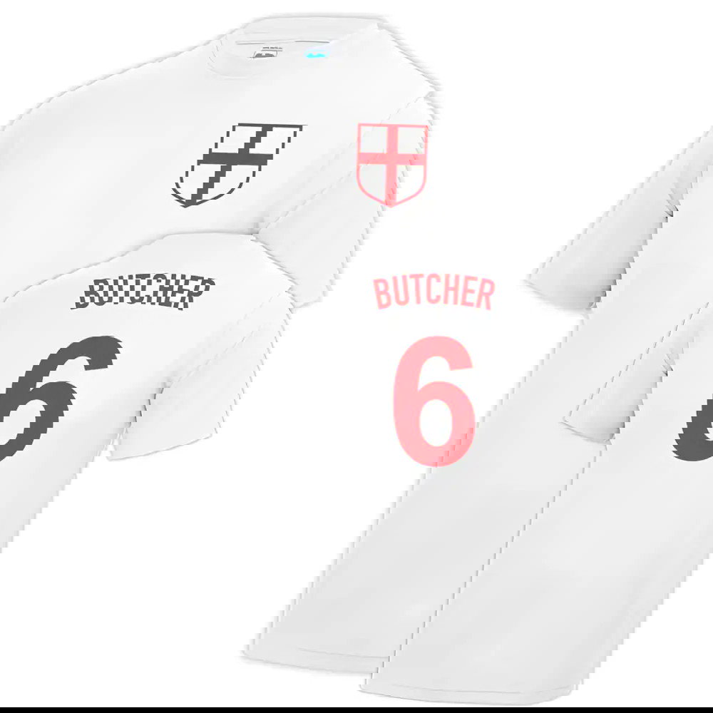 Terry Butcher England Fancy Dress Football T Shirt