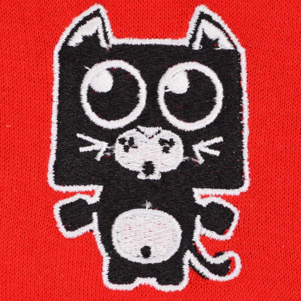 Kids Sunderland Hoodie - Red/White