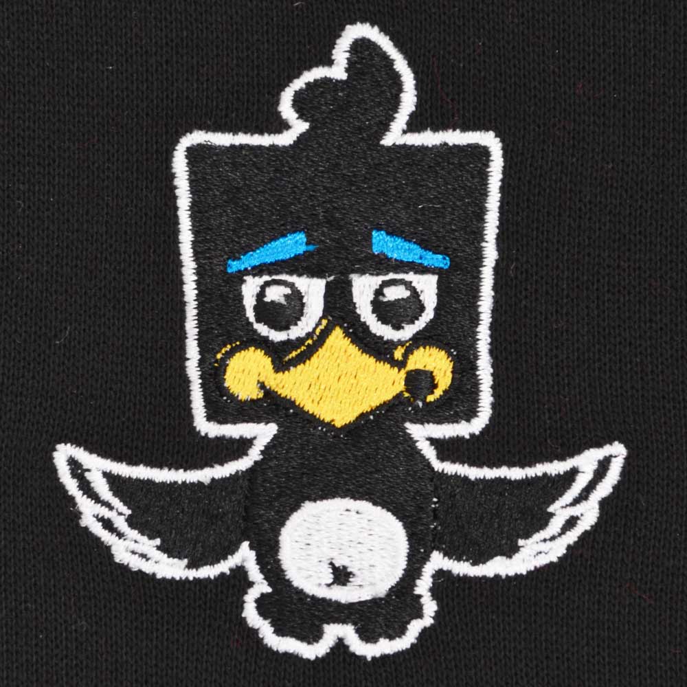 Kids Newcastle Hoodie - Black/White