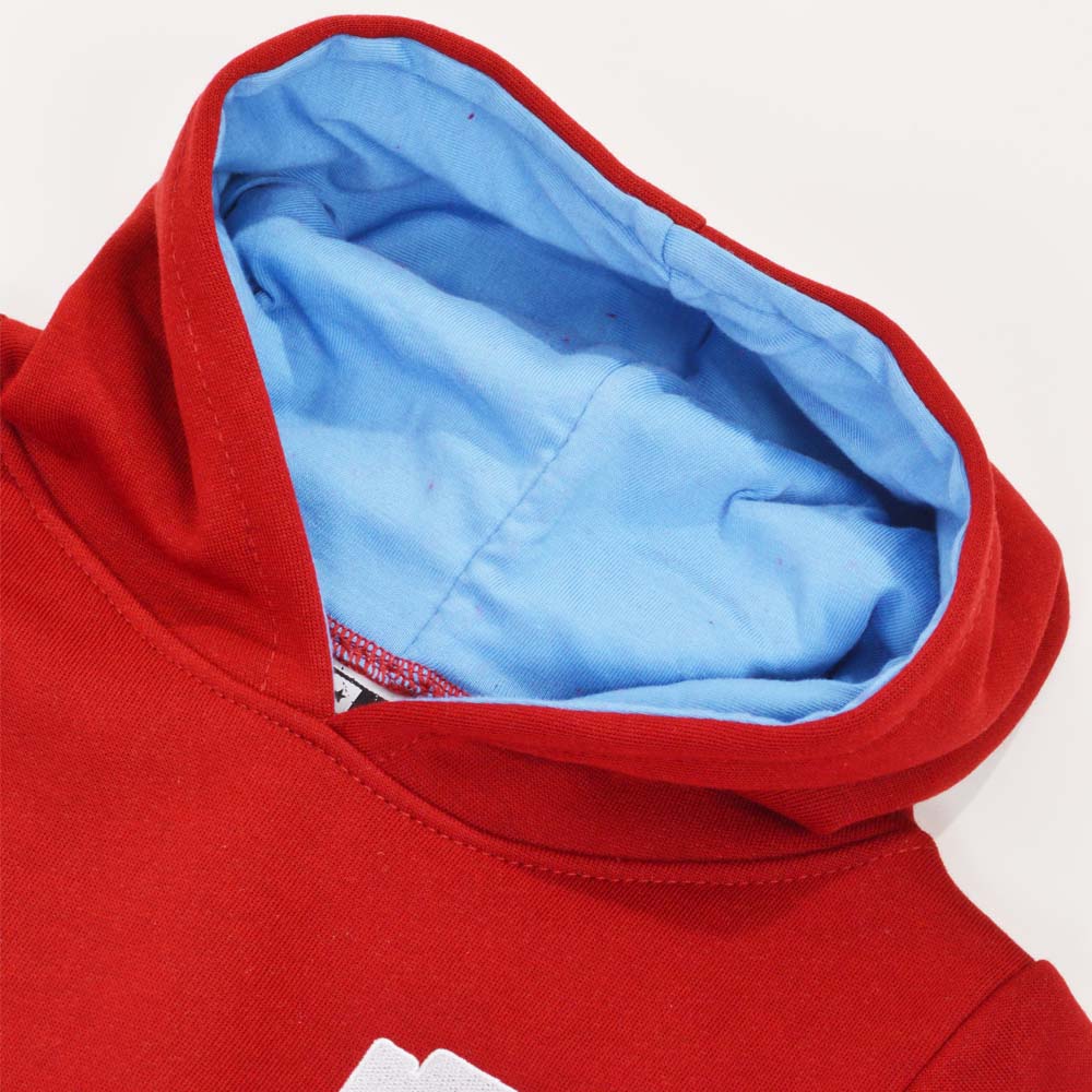 Kids Hammers Hoodie - Maroon/Sky