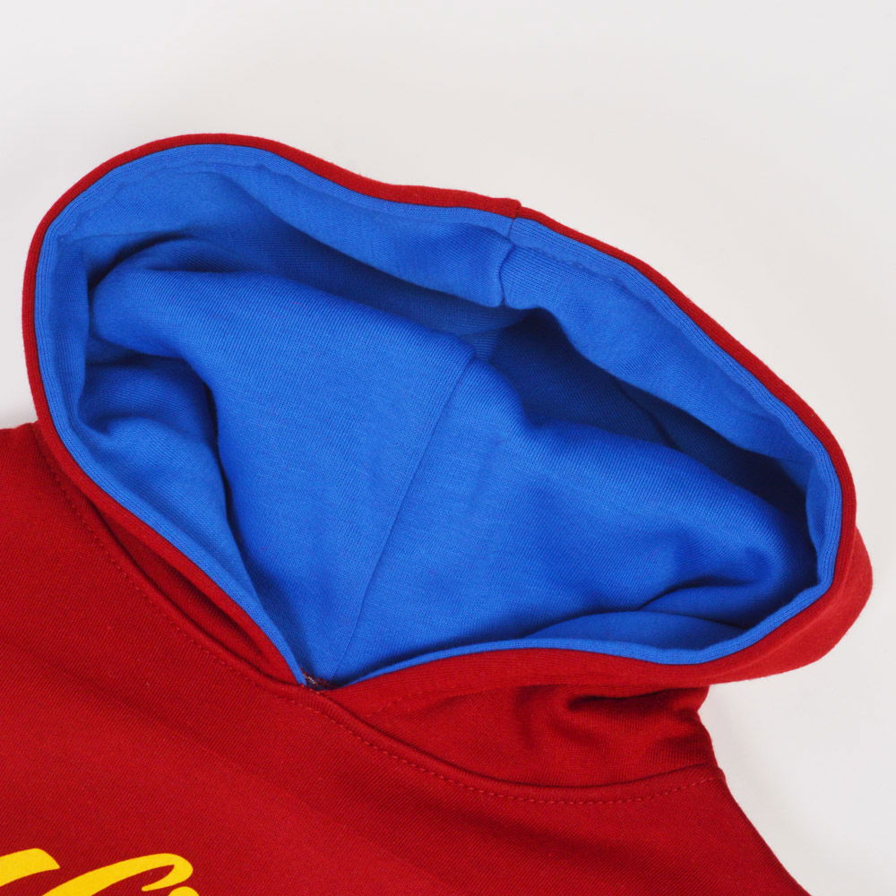 Kids Little Hammers Hoodie - Maroon/Sky