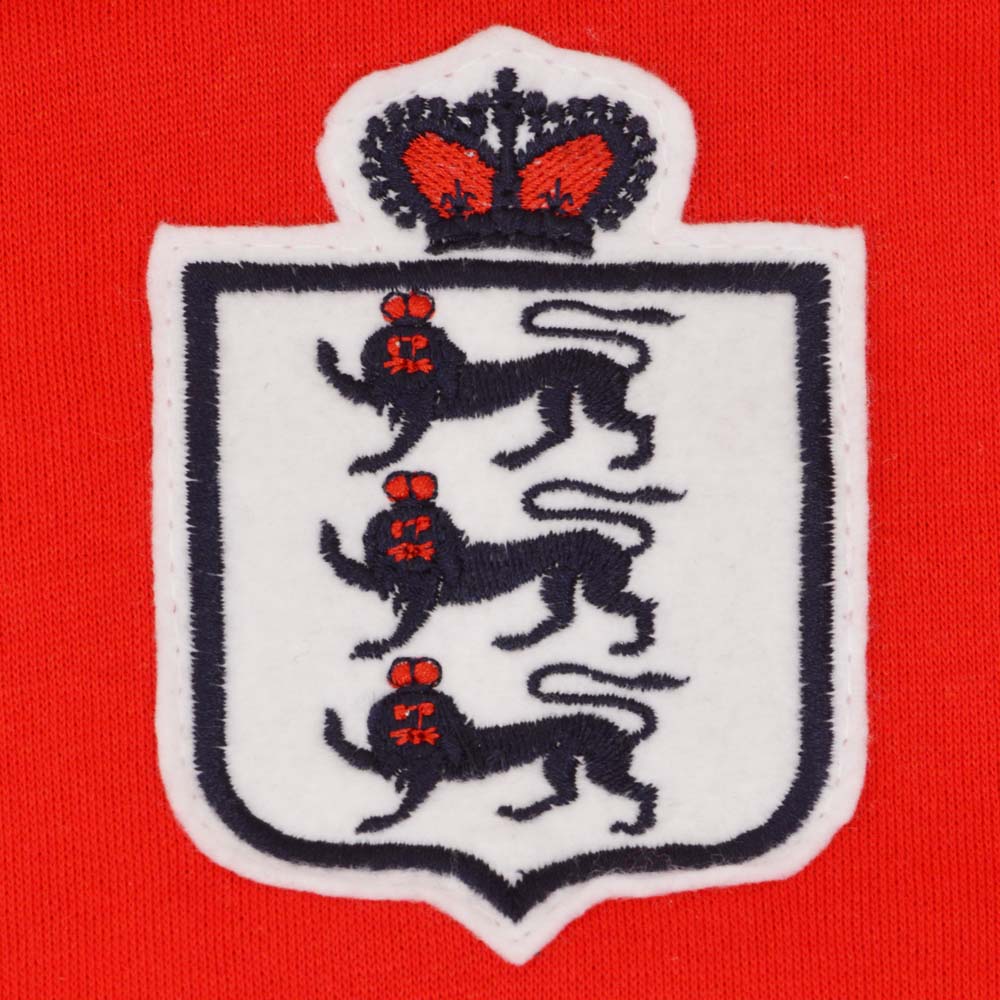 Kids England Hoodie - Red/White