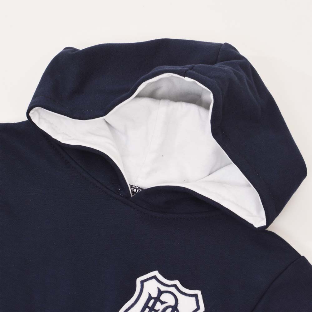 Kids Dundee Hoodie - Navy/White