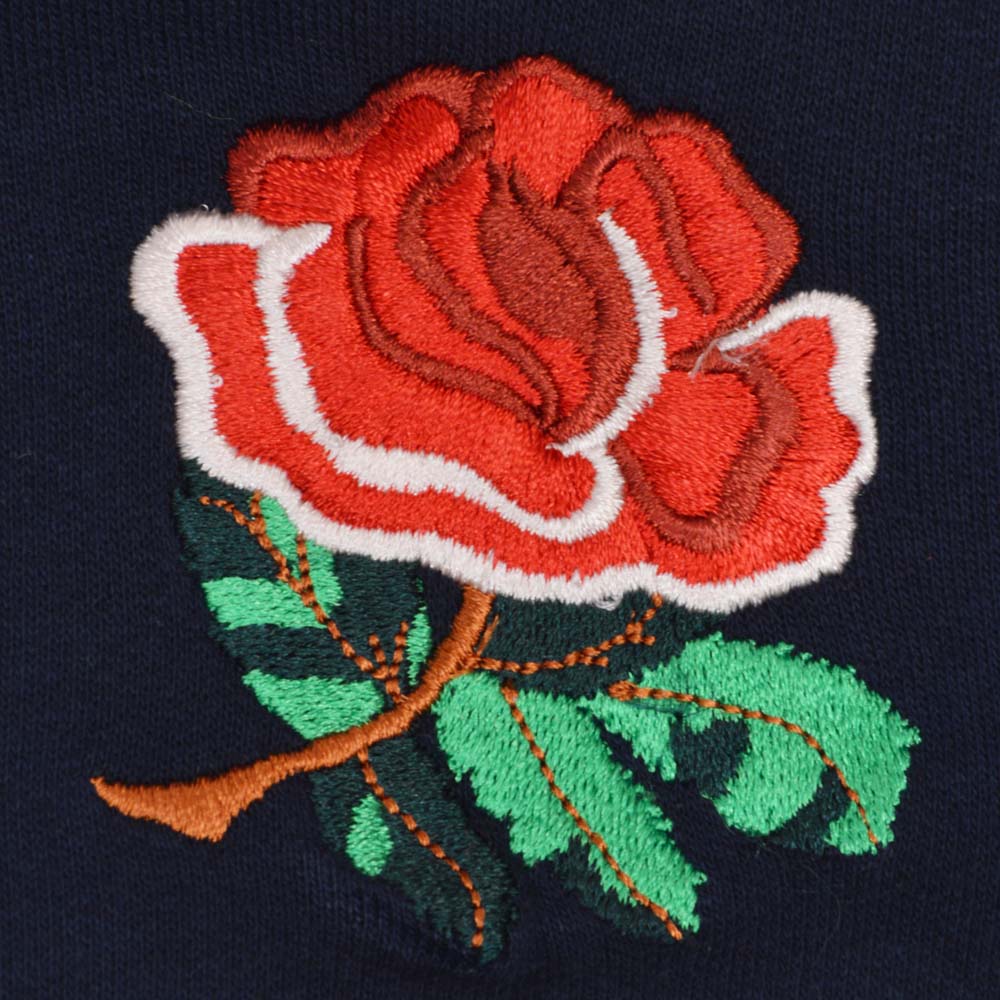 Kids England Hoodie - Navy/White
