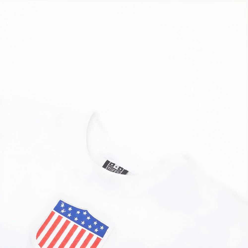 Kids USA Tee White