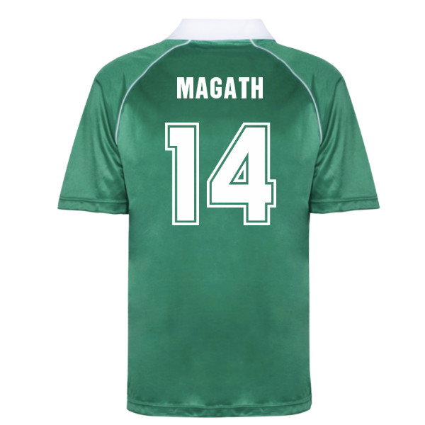 1980 West Germany Away European Championship Shirt (Magath 14)