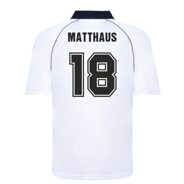 1980 West Germany European Championship Shirt (Matthaus 18)