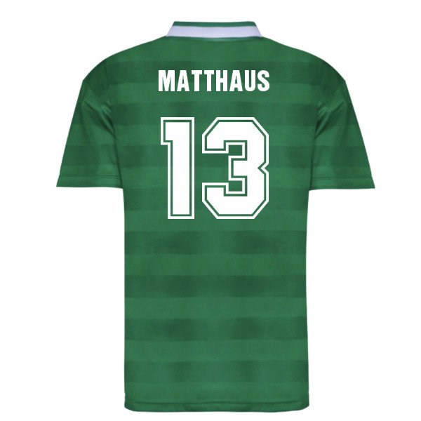 1984 West Germany Away Retro Shirt (Matthaus 13)