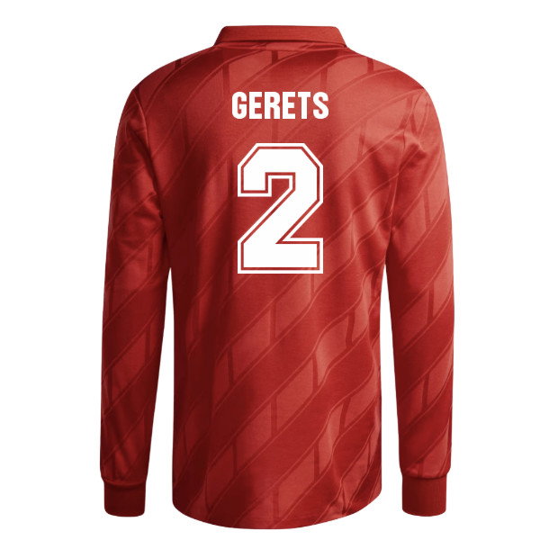 1986 Belgium adidas Originals Reissue Home Shirt (Gerets 2)