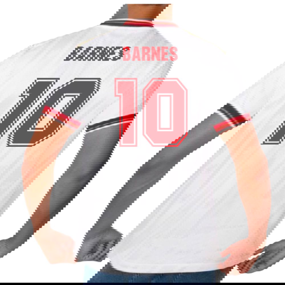 1986 Liverpool Away Crown Paints Retro Shirt (BARNES 10)