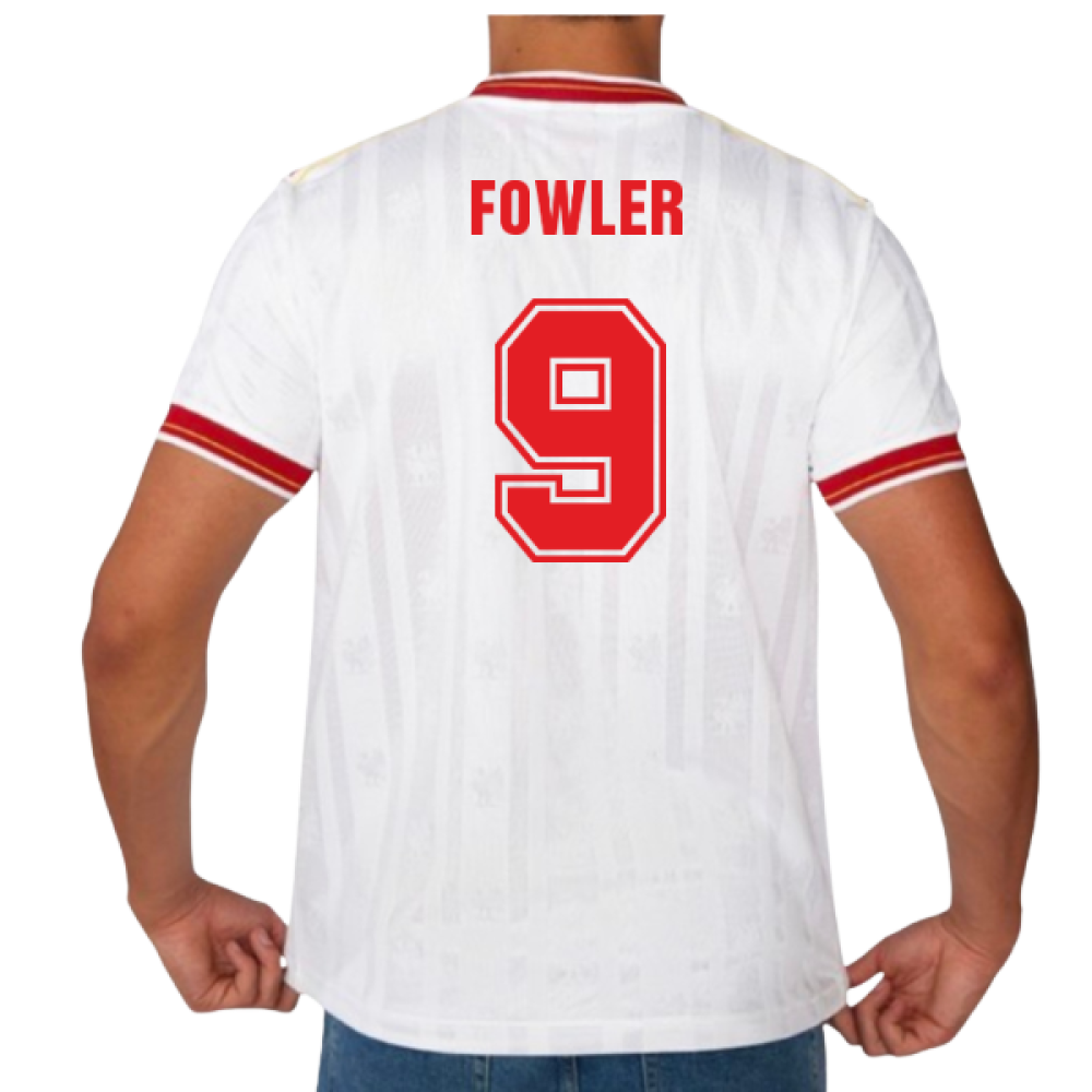 1986 Liverpool Away Crown Paints Retro Shirt (FOWLER 9)