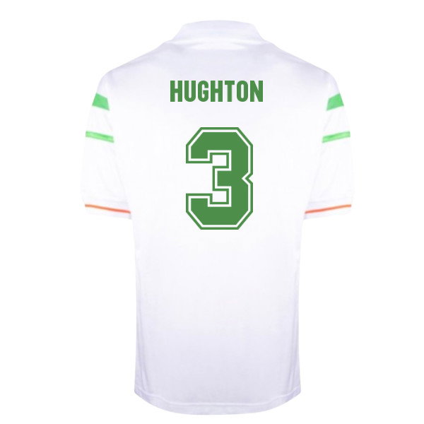 1988 Ireland European Championship Away shirt (Hughton 3)