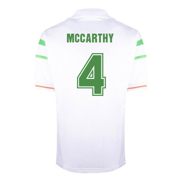 1988 Ireland European Championship Away shirt (McCarthy 4)