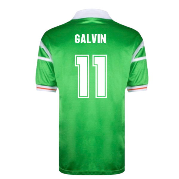 1988 Ireland Home European Championship Shirt (Galvin 11)