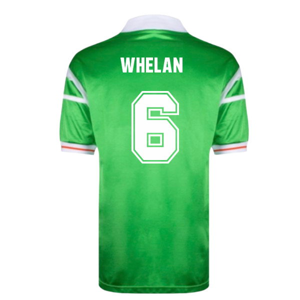 1988 Ireland Home European Championship Shirt (Whelan 6)